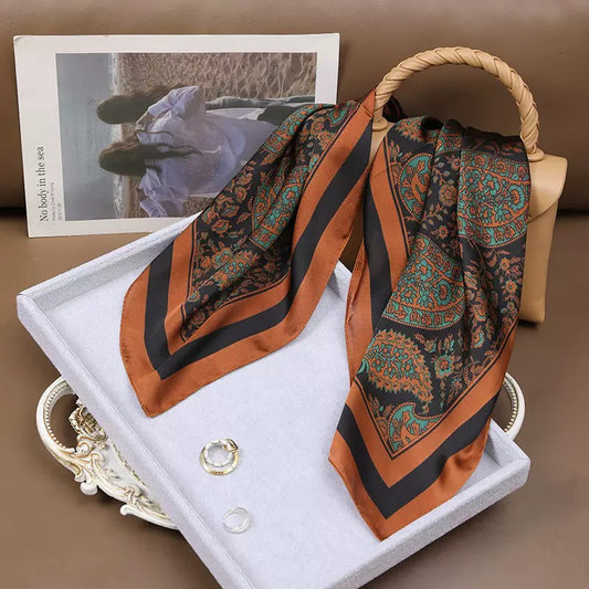 Oriental Edit I - Silk Scarf
