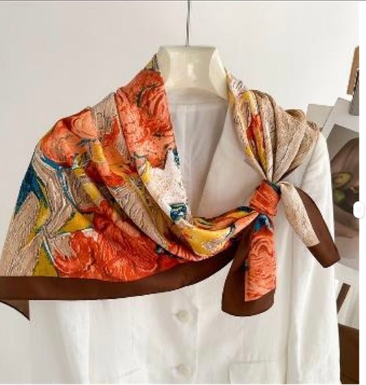Oriental Edit II - Silk Scarf