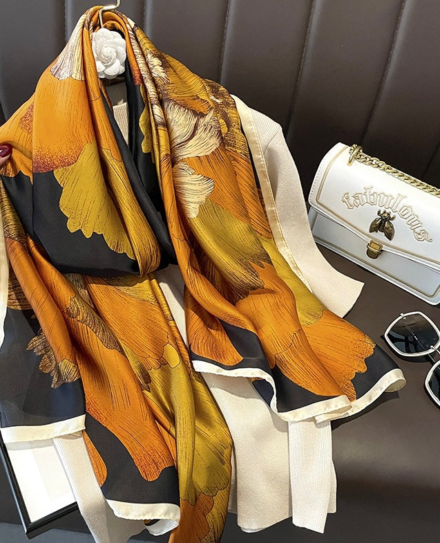 Santorini Collection II - Twill Silk Scarf