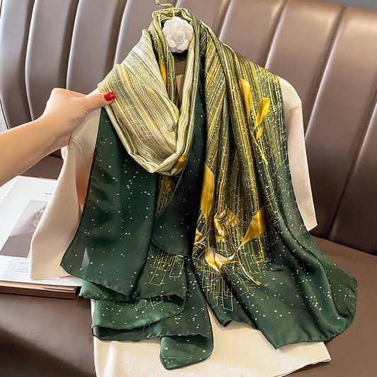Allure Collection V - Twill Silk Scarf (Copy) (Copy)