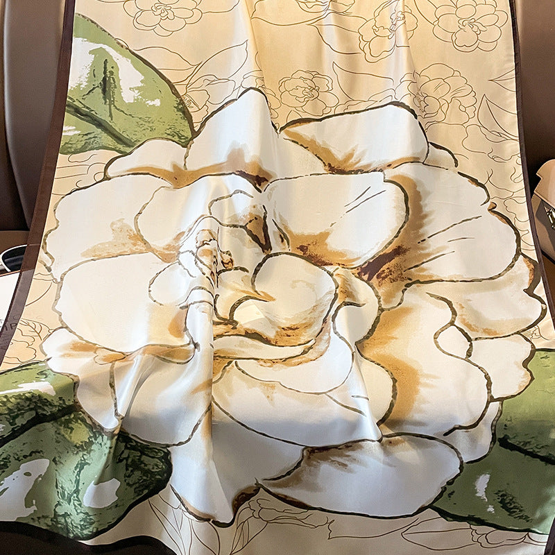 Santorini Collection IV - Twill Silk Scarf
