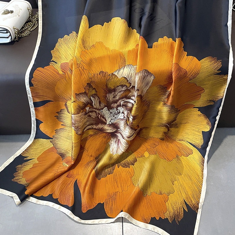 Santorini Collection II - Twill Silk Scarf