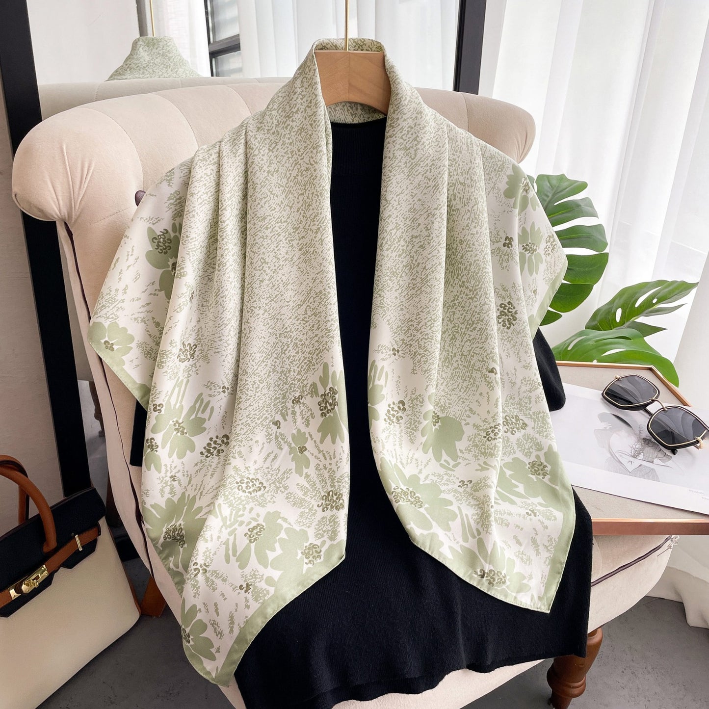Santorini Edit IV - Silk Scarf